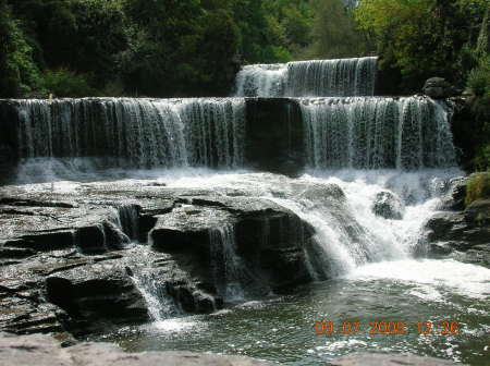 summertime at the falls.