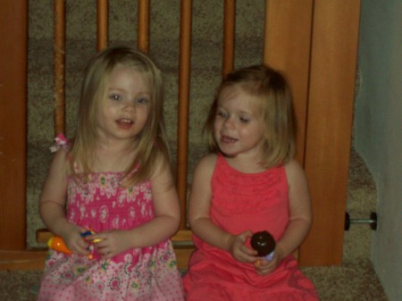 Cameron on the right at her BD party!