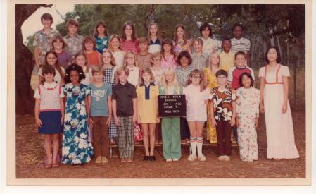 Miss Sato's class 1975-1976