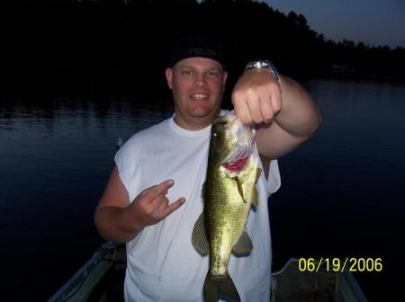 wayne with his fish