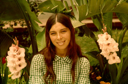 Donna as a freshman at Mira Costa High School.