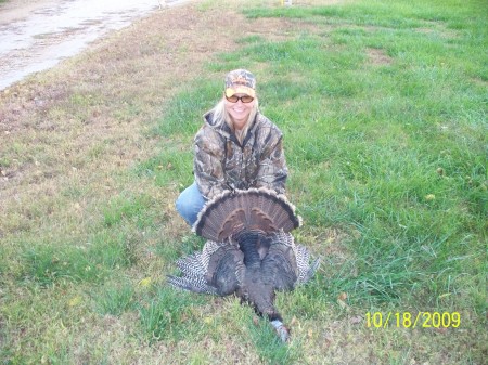 Shelli's First Turkey 10/18/2009