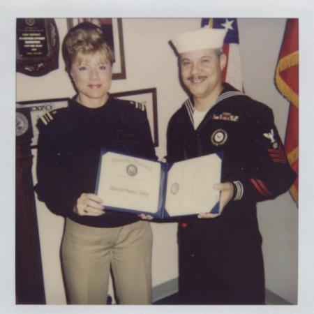 1991 Re-enlisting in Miami, FL.