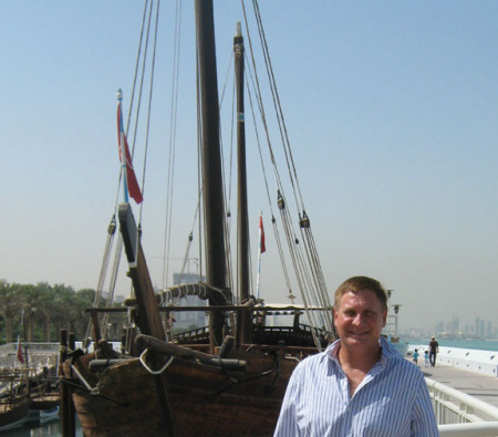 me and a Dhow