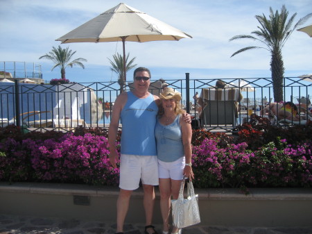 Me and my honey in Cabo.