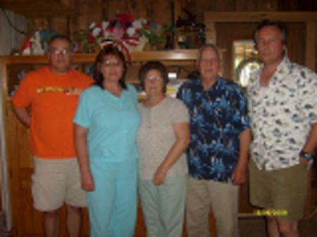 Me, Mom, Dad, and brothers, Greg and Gerald