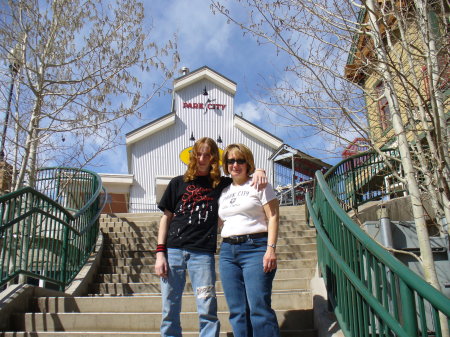 Tommy & me in Park City Utah 4/06