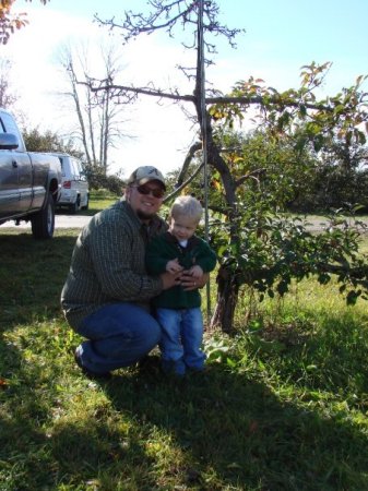 Andy and Landon