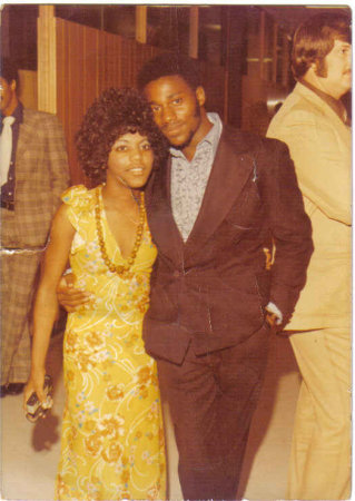 Rhonda Lasley& Rumpy 1974 Prom