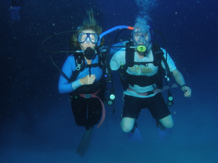 Diving off Grand Cayman