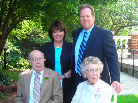 My wife, Kathy, with Mom and Dad