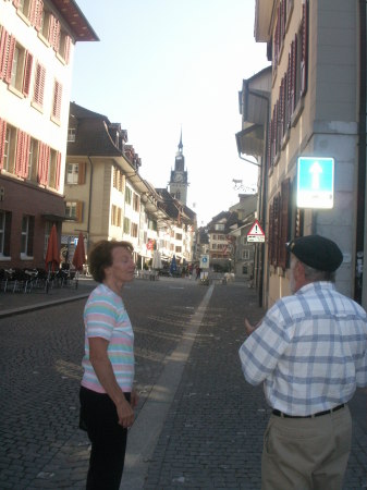 Touring Zofingen with Ursula