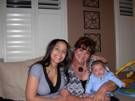 My daughter Roxi, Me, and My grandson Gavin