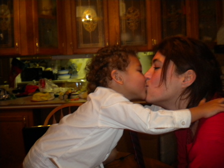 The best kisses come from my Little Man