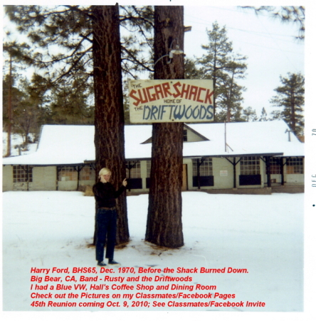 Sugar Shack, Big Bear, CA Harry FordBHS65