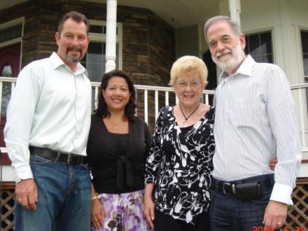 My wife Suzan, my mom, and my step father