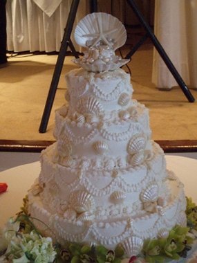 Kim's wedding cake