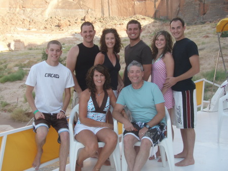 Family at Lake Powell