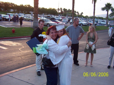 Mandy and I for her graduation