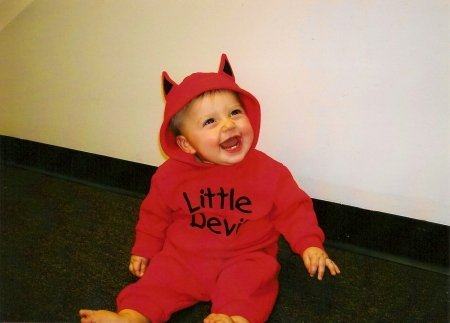 Mallorys first Halloween.