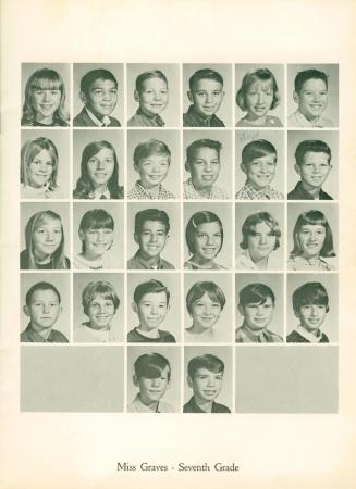 Miss Graves - 7th grade - Yuba Gardens 1967-68