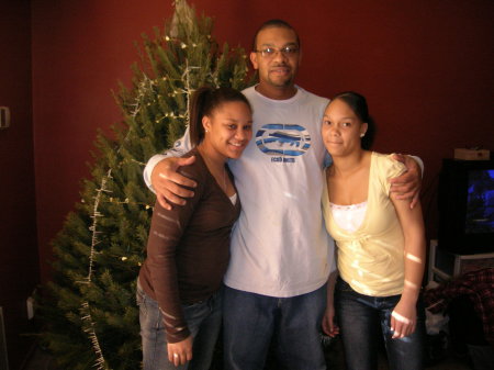 Me and my 2 daughters. ( left my youngest)