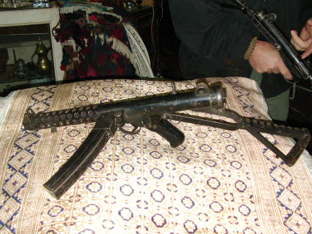 2 BRITISH STERING SUBMACHINE GUNS