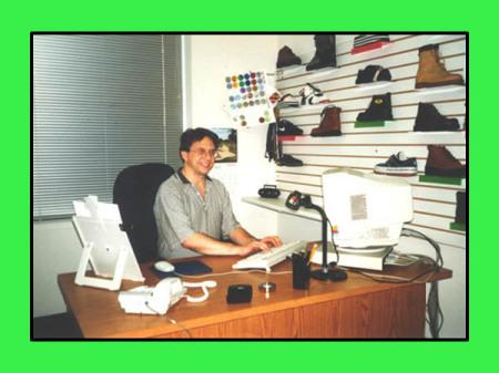 Juan's Los Angeles Office 1993