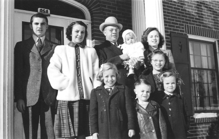 Brown family in 1941
