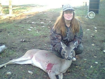 melissa's first deer