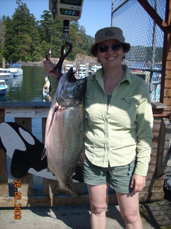 25 lb Salmon - June 2009
