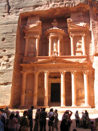 Ancient City of Petra in Jordan 2003