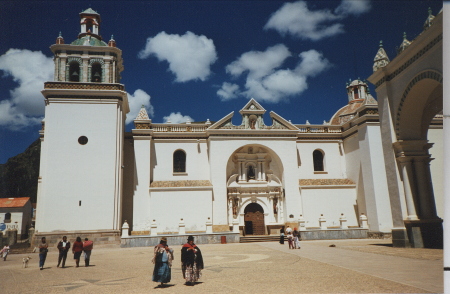 Church in Cobacabana, Bolivia