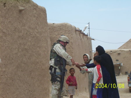 even kids in iraq love candy