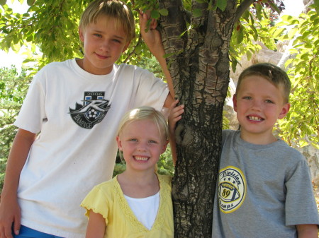 My kids; Kenny, Spencer, and Rachel