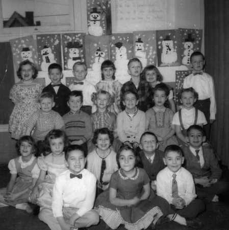 Possibly 1st grade photo, class of '68