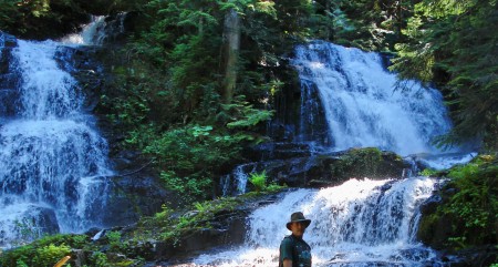 Lake 22 waterfall 2008