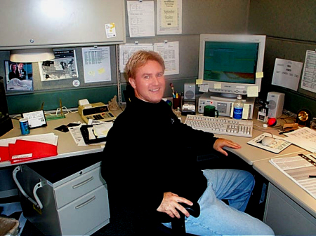 Jack in cubicle a few years ago.