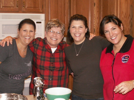 Christmas cookie bake