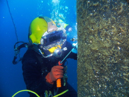 UNDERWATER WELDING, HONDURAS