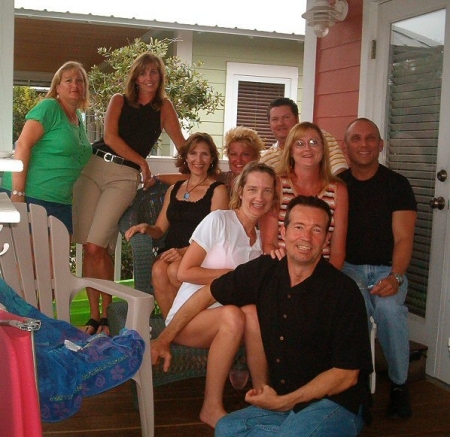 Group shot 50th Birthday Part at the Beach