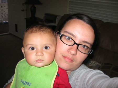 My daughter Stephanie and grandson Brian.