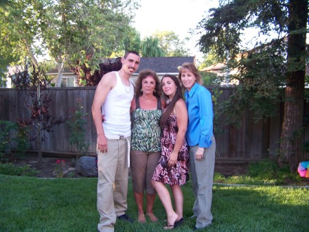 Mitch,my mom Carol,Amanda and my sister Susan