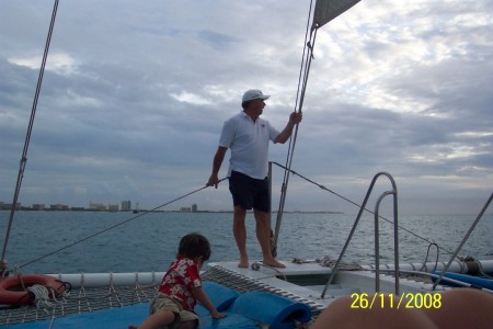 Sailing in Aruba