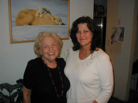 Grandma and Pam (my wife)