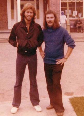 Aggy and Barry Gibb