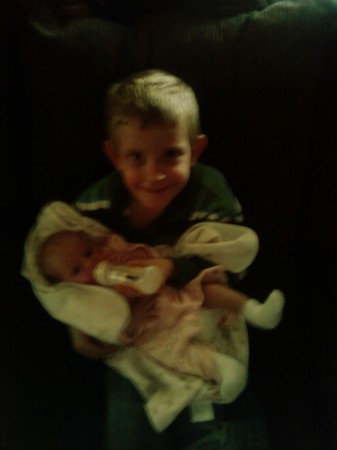 Christian with his new sissy Kayleigh