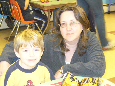 Me and Bobby at preschool (2008)