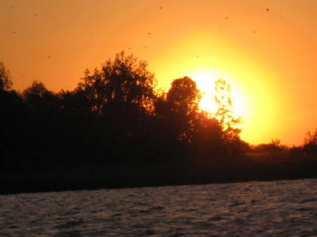Sunset on the Saginaw Bay