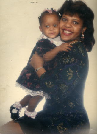 Me and Holleigh in 1990